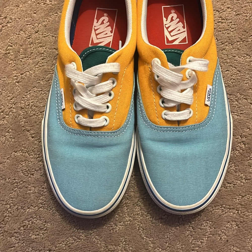 multicolor vans (worn 2x) with box - Picture 2 of 4